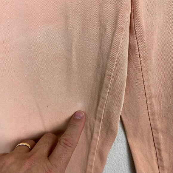 Pilcro&The Letterpress Anthropologie Hyphen Jean Pant Women 28 Peach Mauve Denim - Picture 13 of 16
